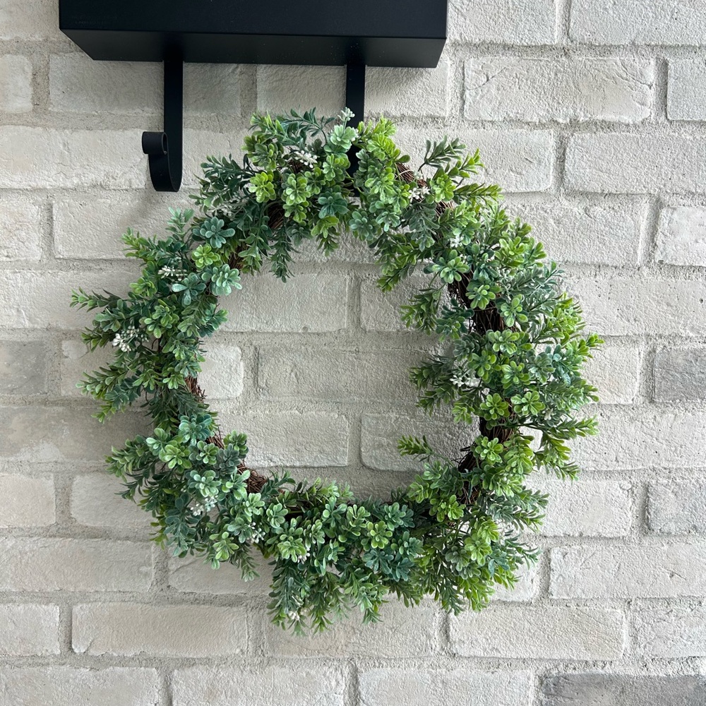 19” Artificial Eucalyptus Wreath Door Decoration Seasonal All Occasions